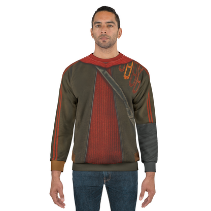 Robbie Hood Long Sleeve Shirt, Descendants 5 Costume, Wicked Wonderland Cosplay, Musical Fantasy Character Outfit, Halloween Apparel