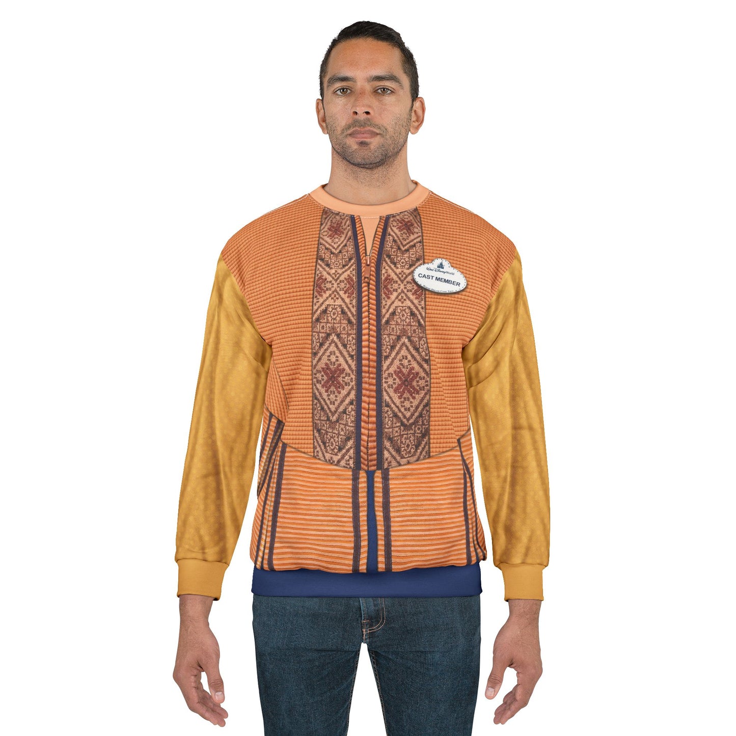 Character Attendant Long Sleeve Shirt, Disney Cast Member Costume