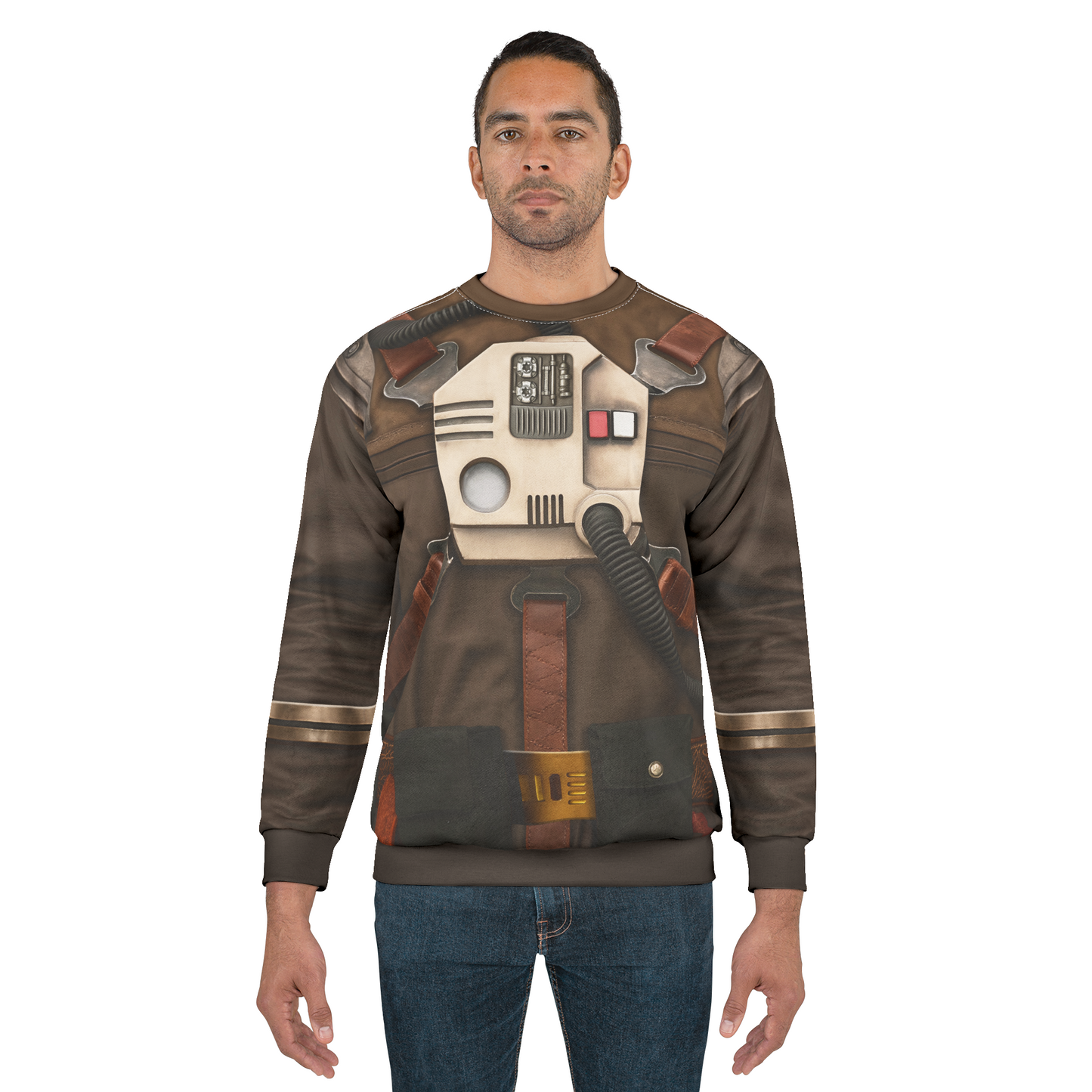 Gunter Armor Long Sleeve Cosplay, Star Wars Skeleton Crew Costume