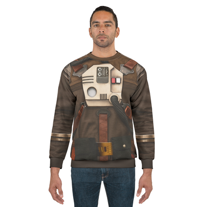 Gunter Armor Long Sleeve Cosplay, Star Wars Skeleton Crew Costume