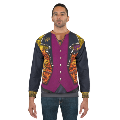 Felix Facilier Long Sleeve Shirt, Descendants 5 Costume, Wicked Wonderland Cosplay, Musical Fantasy Character Outfit, Halloween Apparel