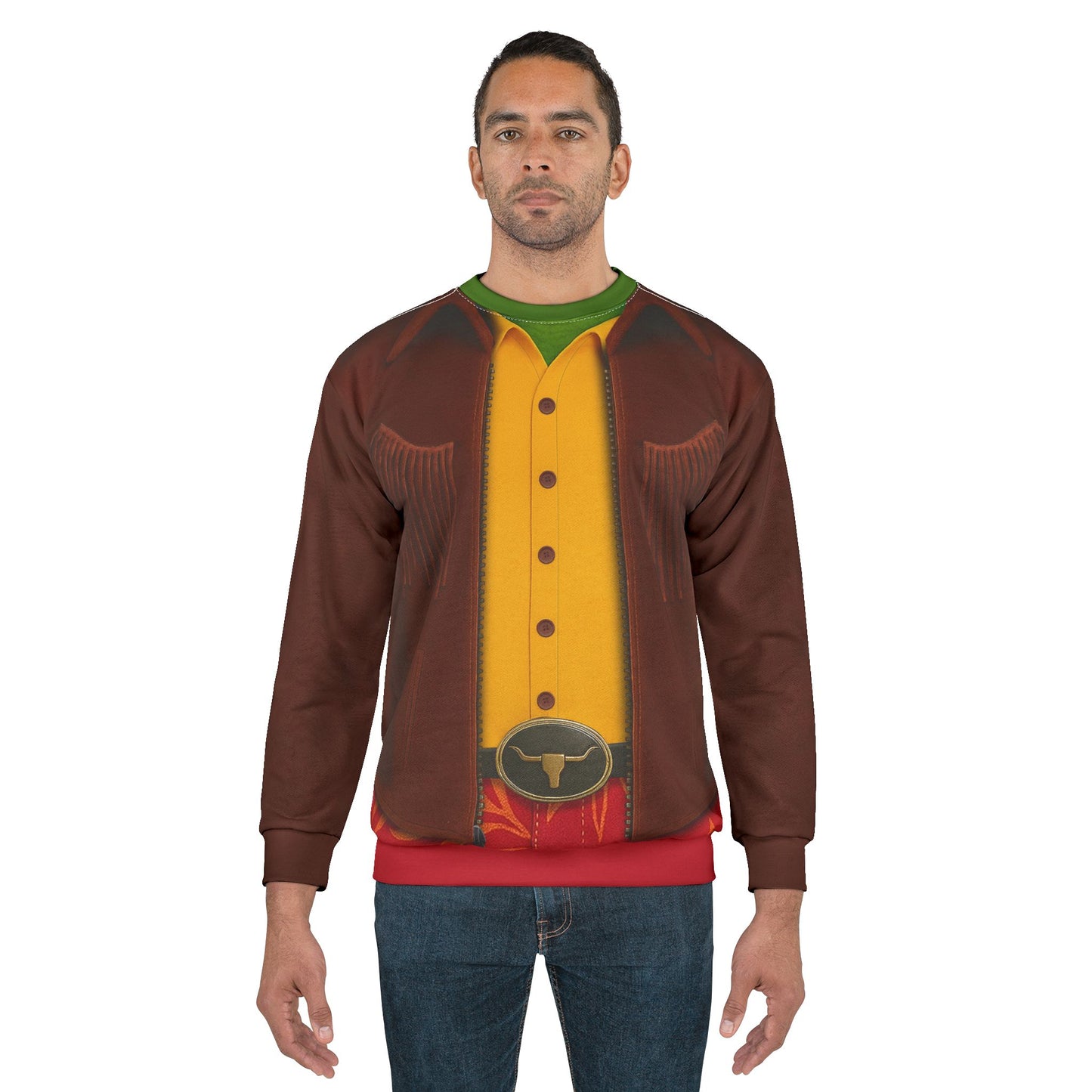 Jesús Green Lizard Long Sleeve Cosplay, Zootopia 2 Character Inspired Costume