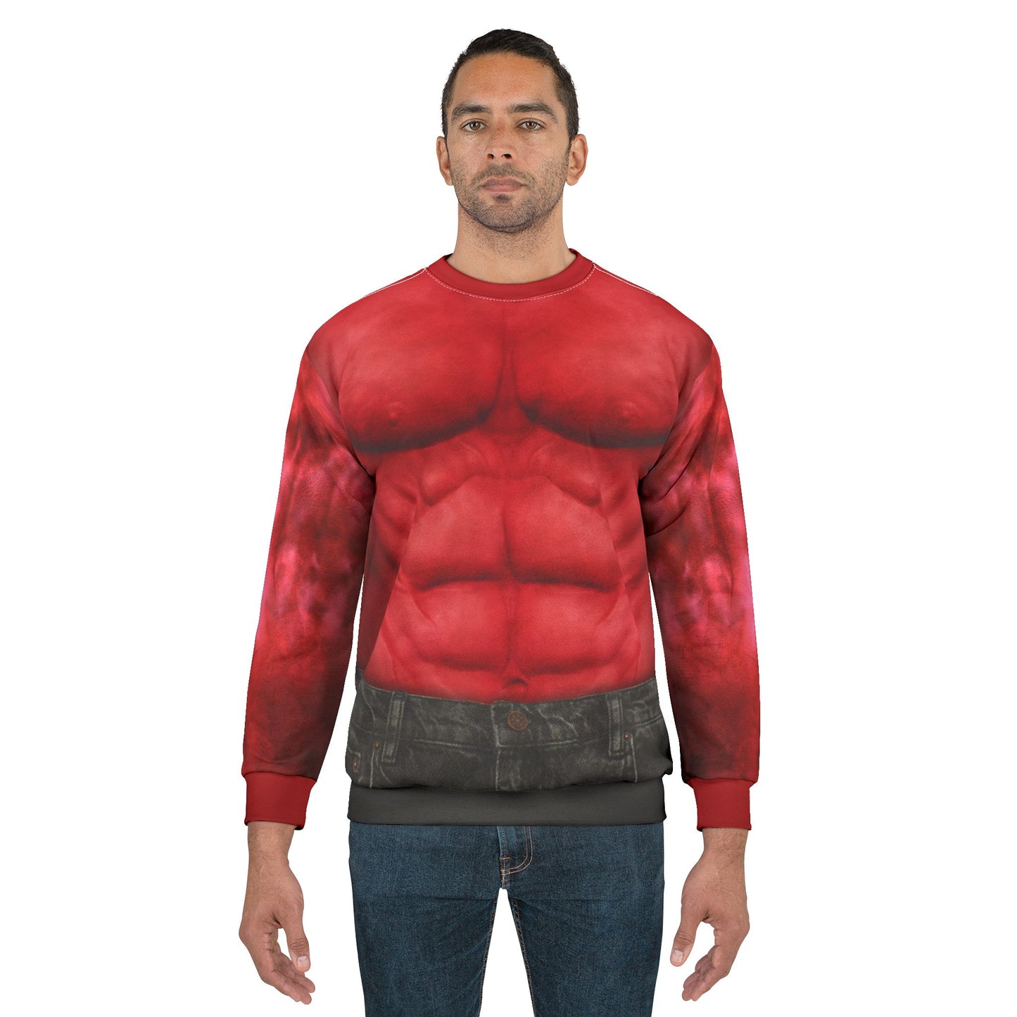 Red Hulk Long Sleeve Shirt, Captain America : Brave New World Costume