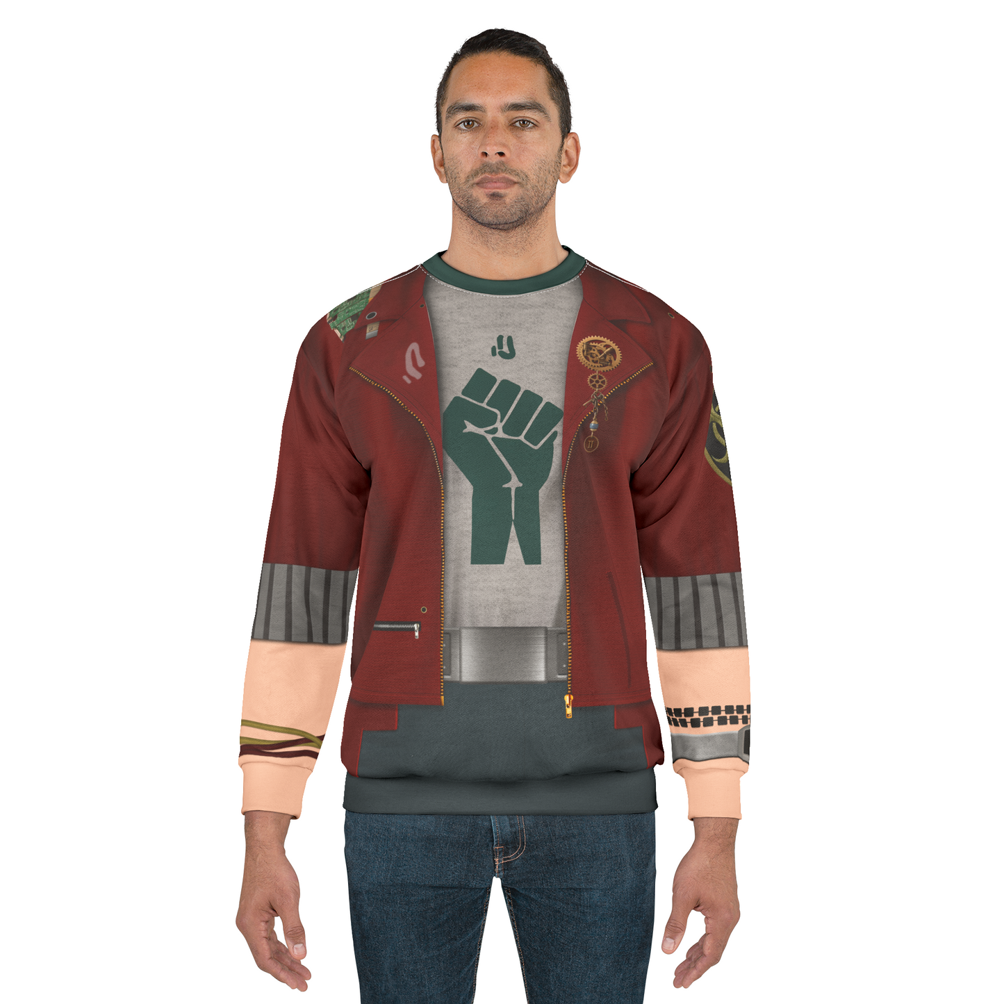 Eliza Zambi Long Sleeve Shirt, Zombies 4 Dawn of the Vampires Costume