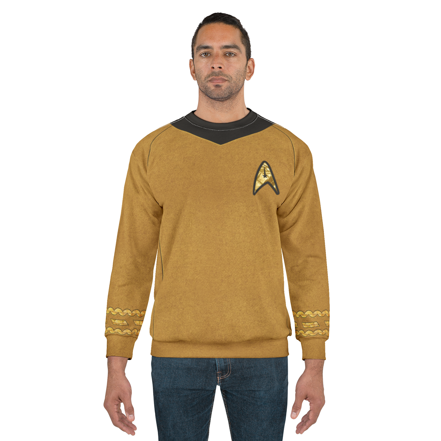 Commanding Officer Uniform Long Sleeve Shirt, Starfleet Costume