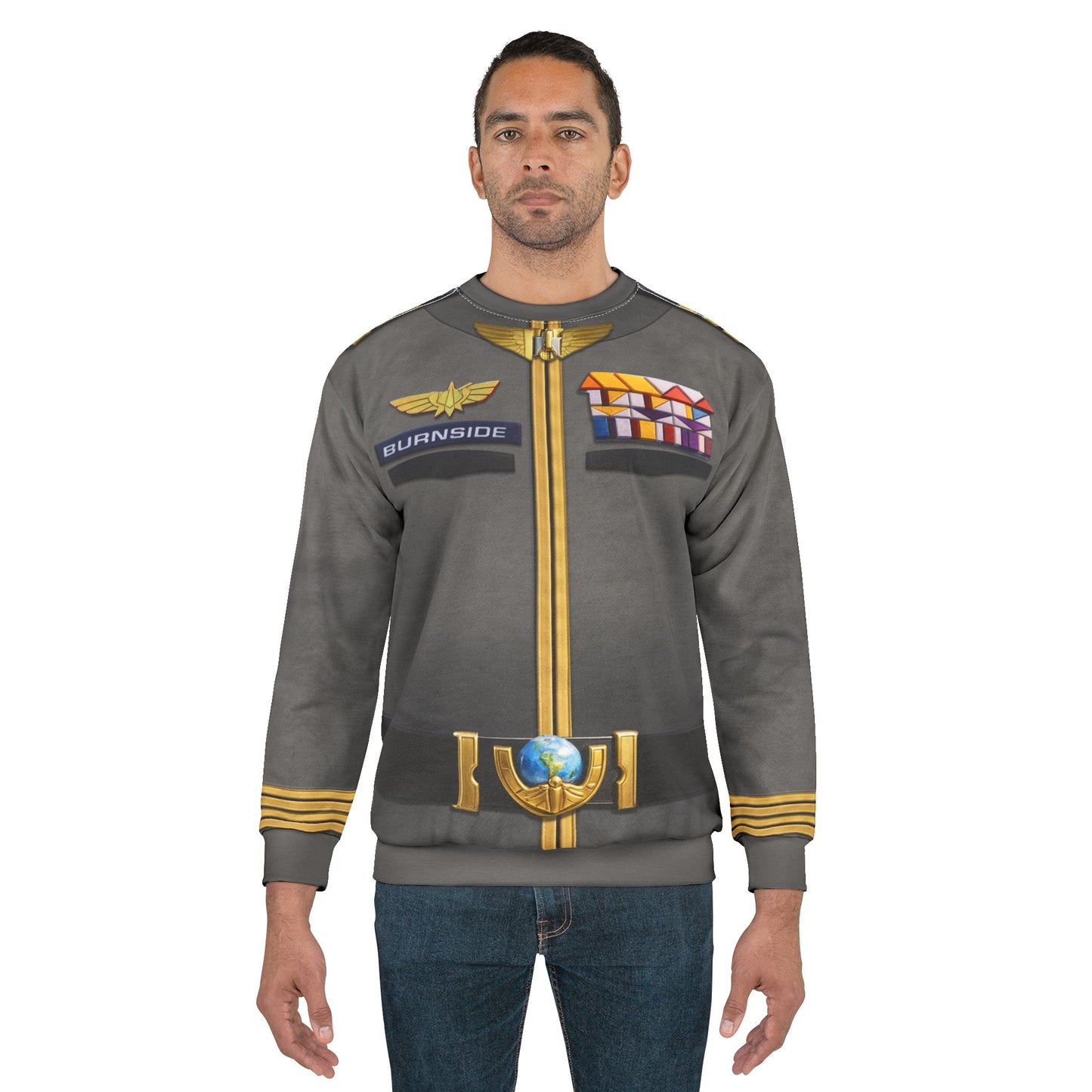 Commander Burnside Long Sleeve Shirt, Lightyear 2022 Costume