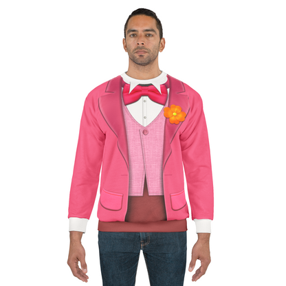 Mr.Big Pink Suit Long Sleeve Cosplay, Zootopia 2 Character Inspired Costume
