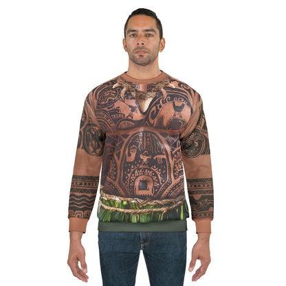 Maui Long Sleeve Shirt, Moana Live Action Costume