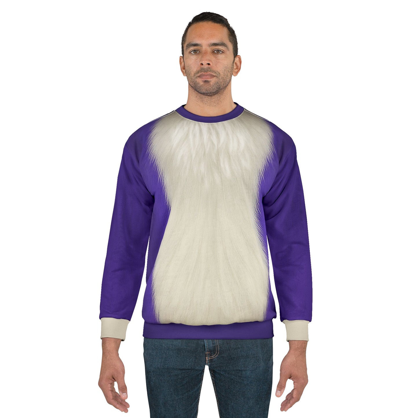 Hopper Purple Bunny Long Sleeve Cosplay, RoboGobo Inspired Character Costume