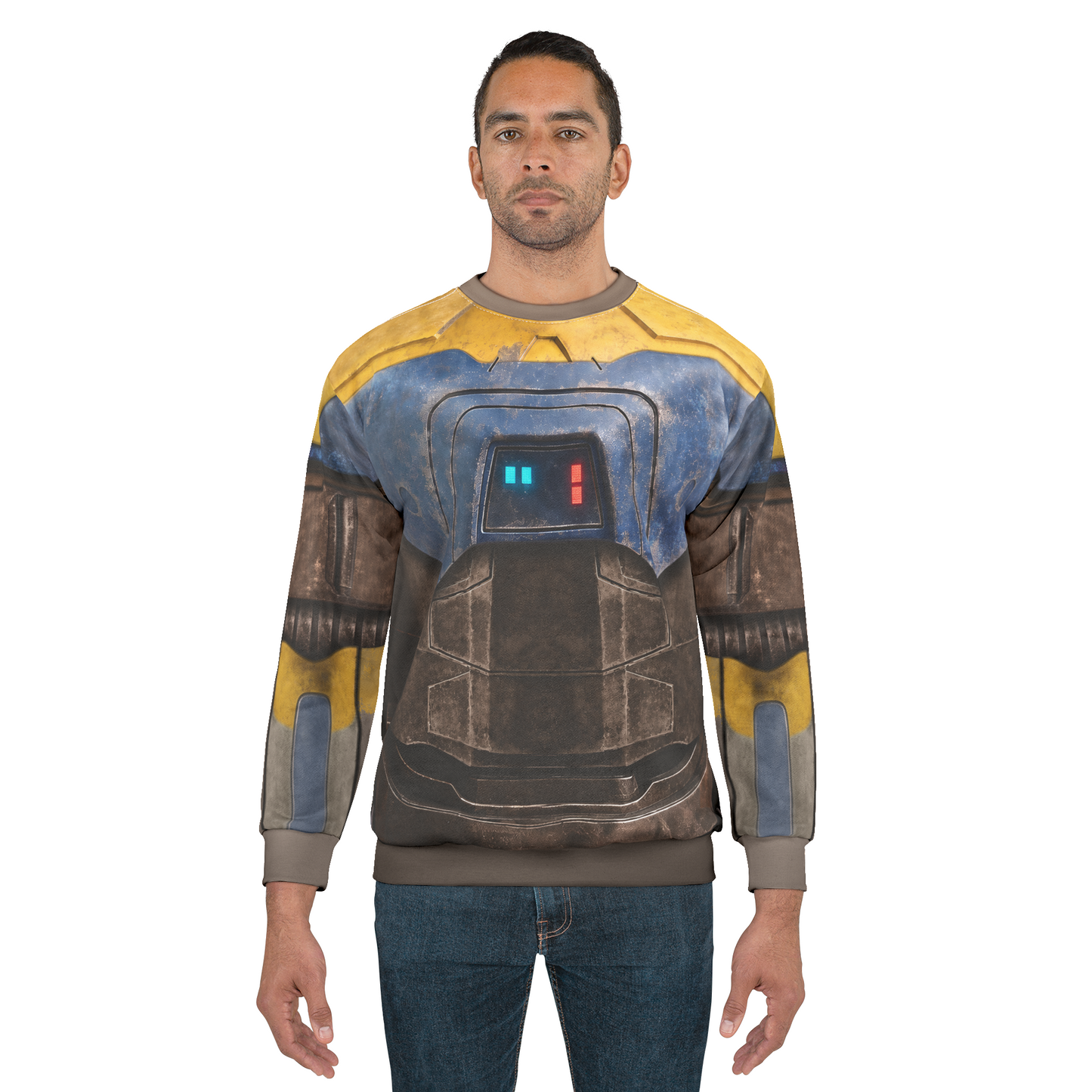 Two-Boots Long Sleeve Shirt, Star Wars Maul Shadow Lord Costume, Tactical Defense Droid Cosplay, Disney Galaxy's Edge Outfit