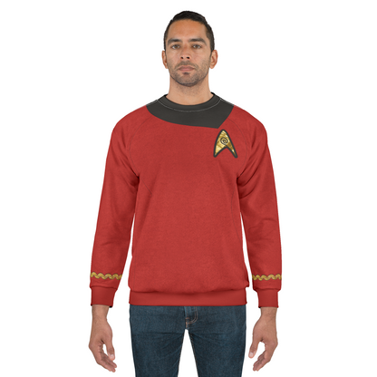 Starfleet Officer Uhura Long Sleeve Shirt, Starships Costume