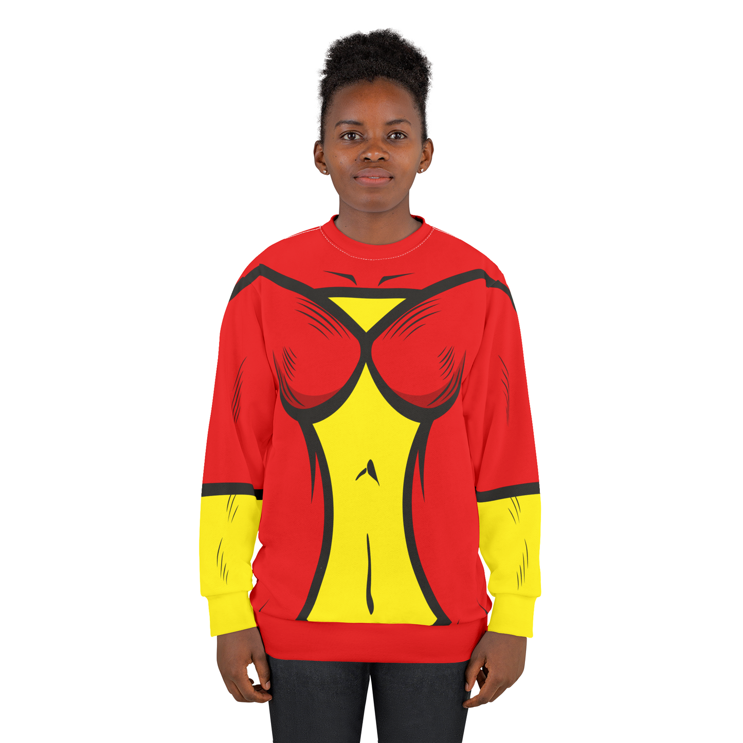 Jessica Drew Long Sleeve Shirt, Original Spider-Woman Costume