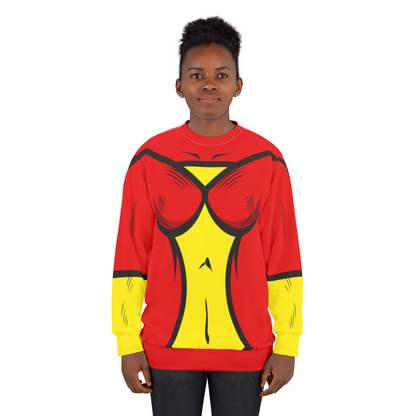 Jessica Drew Long Sleeve Shirt, Original Spider-Woman Costume