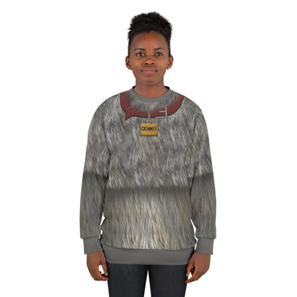 Dennis the Dog Long Sleeve Shirt, The Overworld Animal Character Inspired Costume