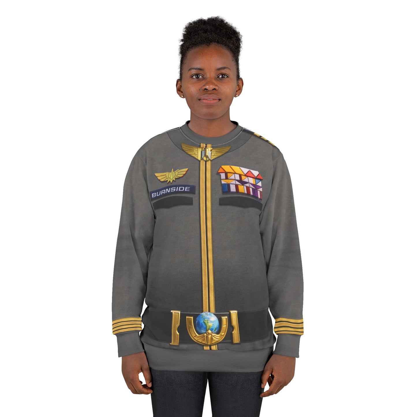 Commander Burnside Long Sleeve Shirt, Lightyear 2022 Costume