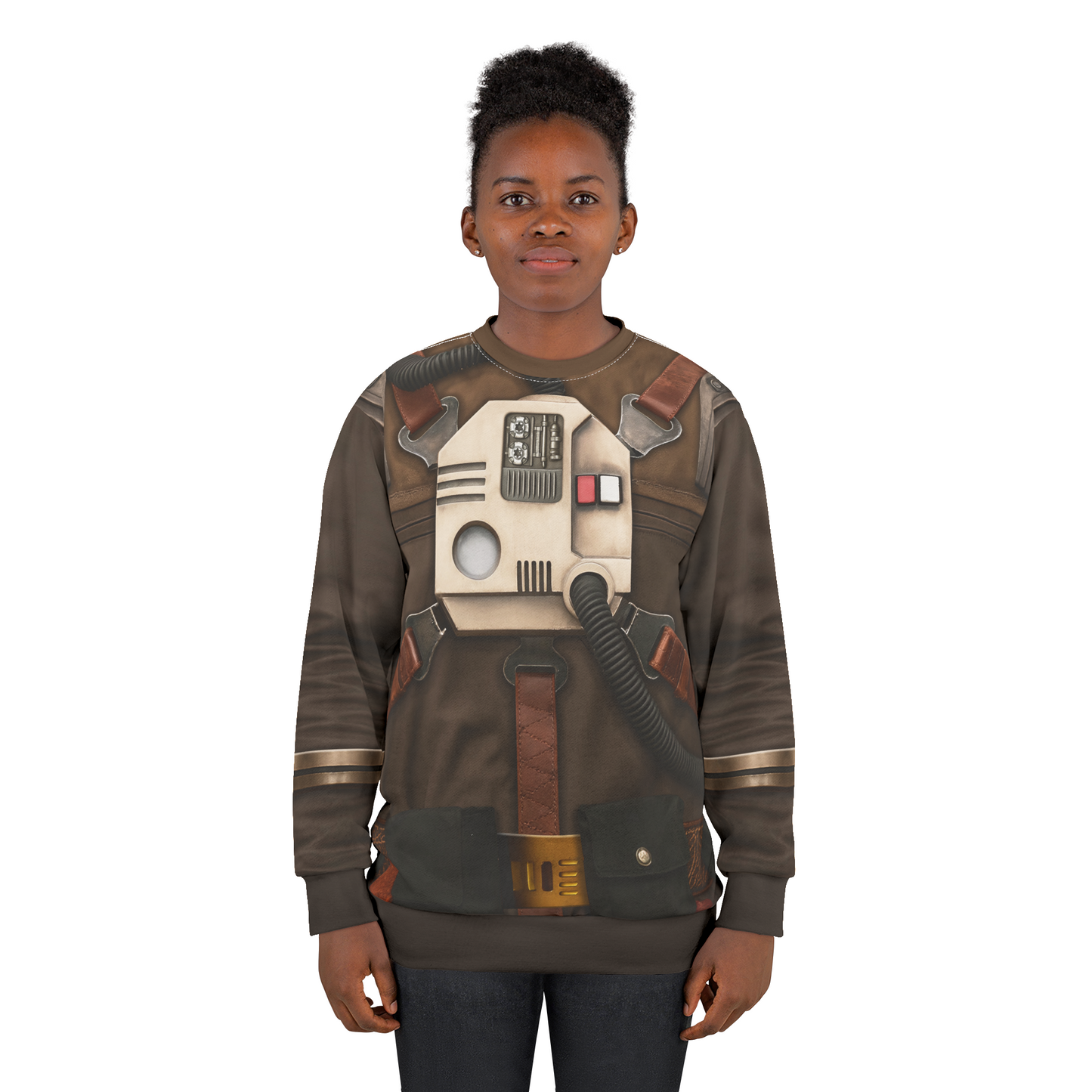 Gunter Armor Long Sleeve Cosplay, Star Wars Skeleton Crew Costume