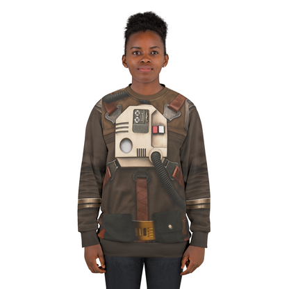 Gunter Armor Long Sleeve Cosplay, Star Wars Skeleton Crew Costume