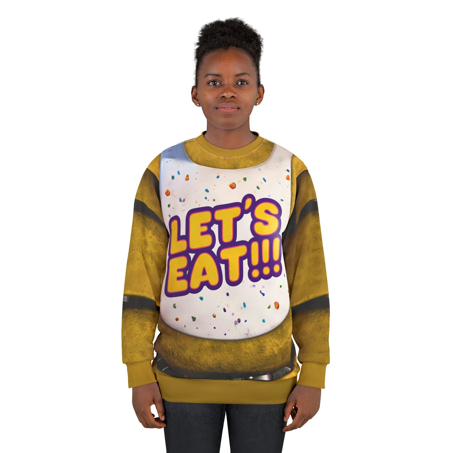 Yellow Animatronic Chicken Long Sleeve Cosplay, FNAF Character Inspired Costume