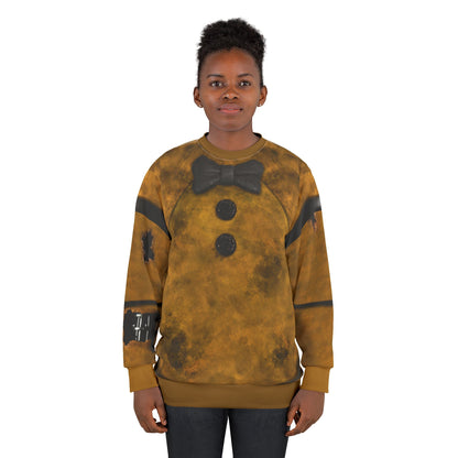 Yellow Animatronic Bear Long Sleeve Cosplay, FNAF Character Inspired Costume