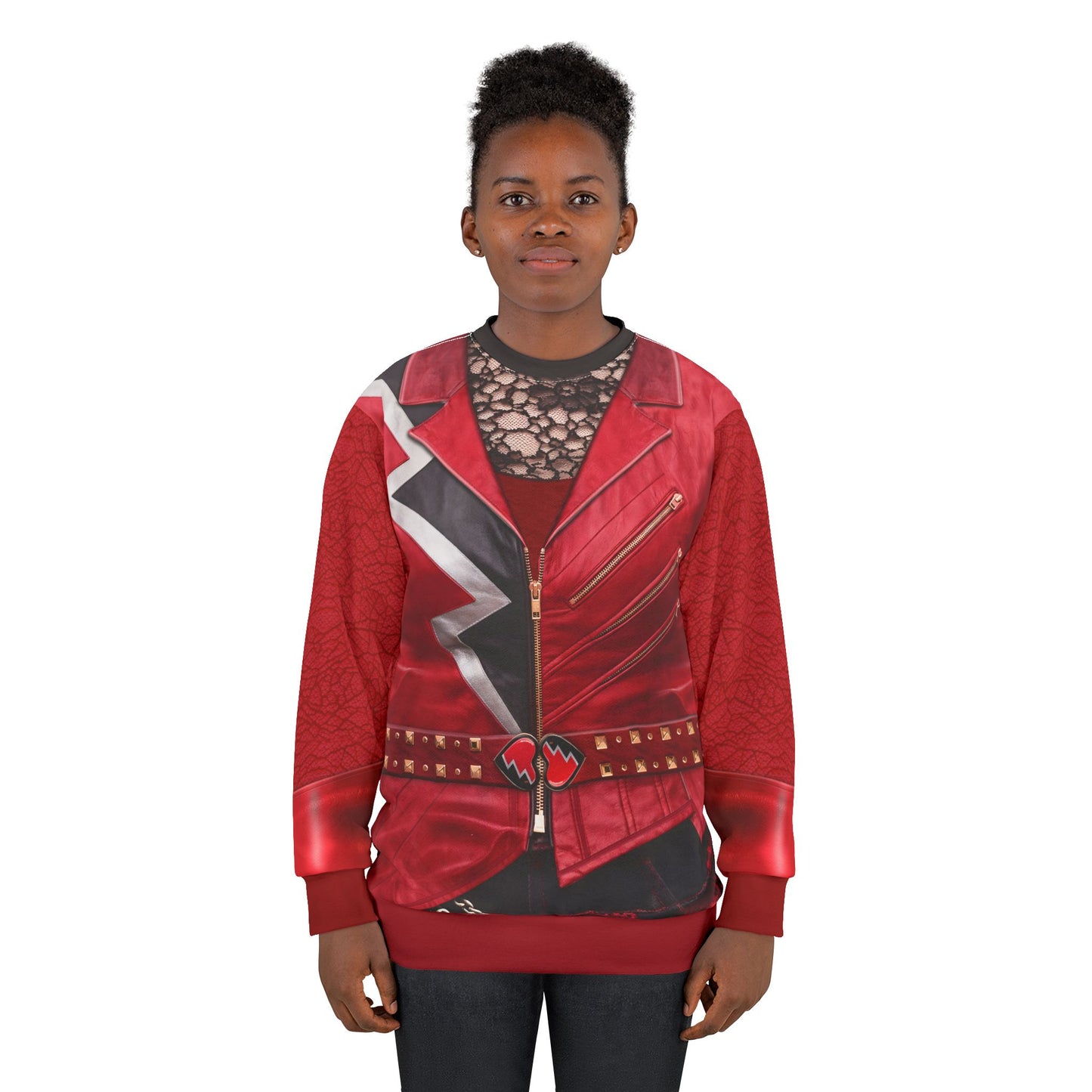 Princess Red Long Sleeve Shirt, Descendants 5 Wicked Wonderland Costume