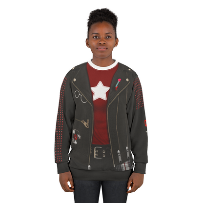 Billie Wizards Black Jacket 3D Long Sleeve Cosplay, Wizards Beyond Waverly Place Costume