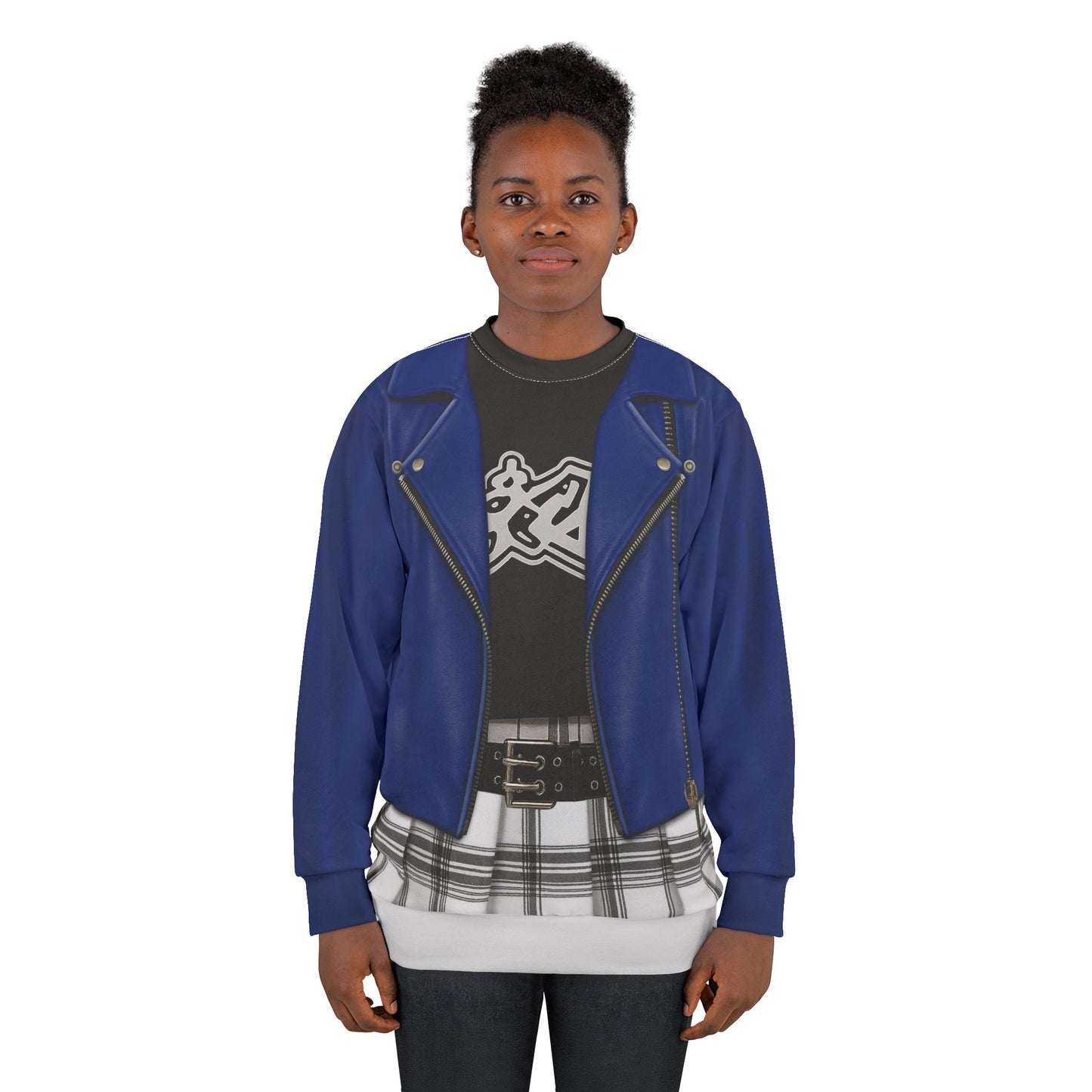 Billie Wizards Blue Jacket 3D Long Sleeve Cosplay, Wizards Beyond Waverly Place Costume