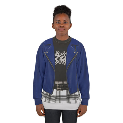Billie Wizards Blue Jacket 3D Long Sleeve Cosplay, Wizards Beyond Waverly Place Costume