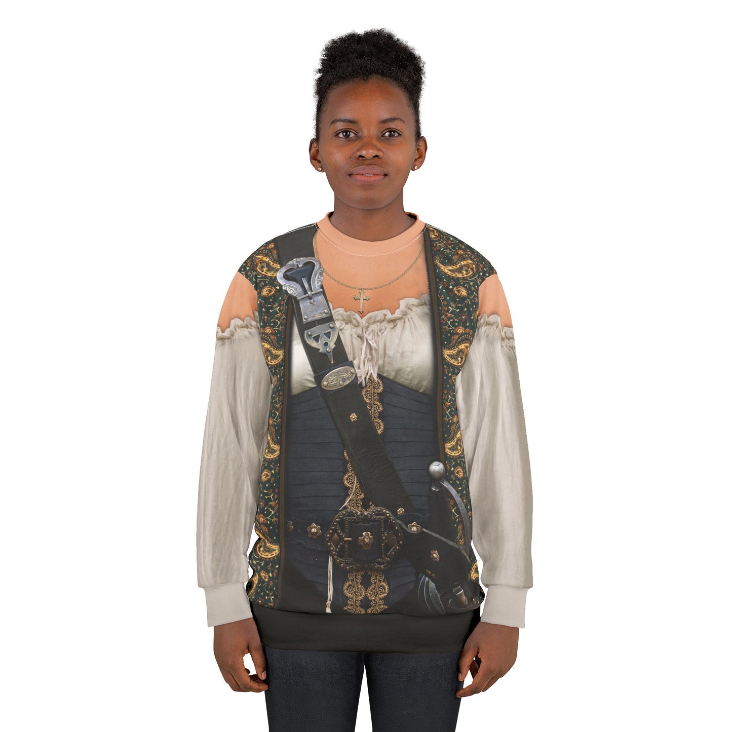 Angelica Teach Long Sleeve Shirt, Pirates of the Caribbean Costume