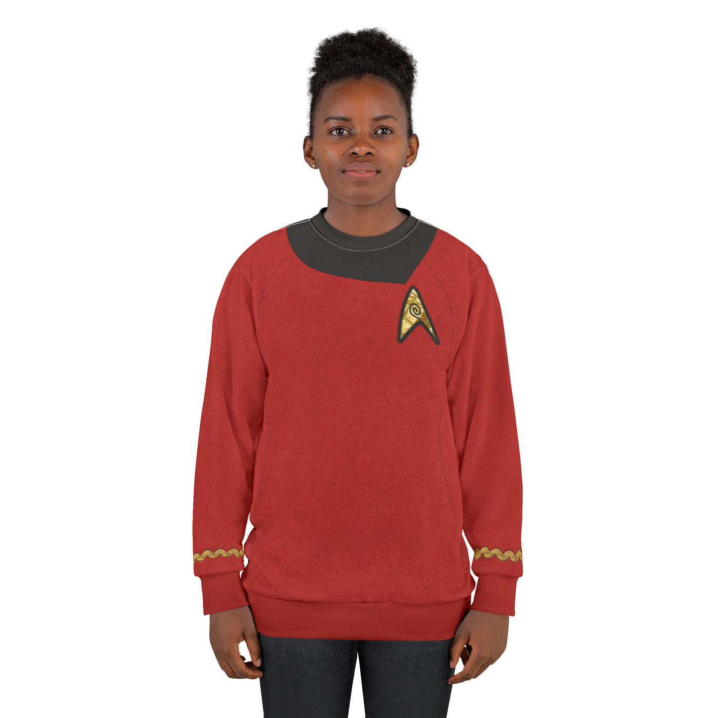 Starfleet Officer Uhura Long Sleeve Shirt, Starships Costume