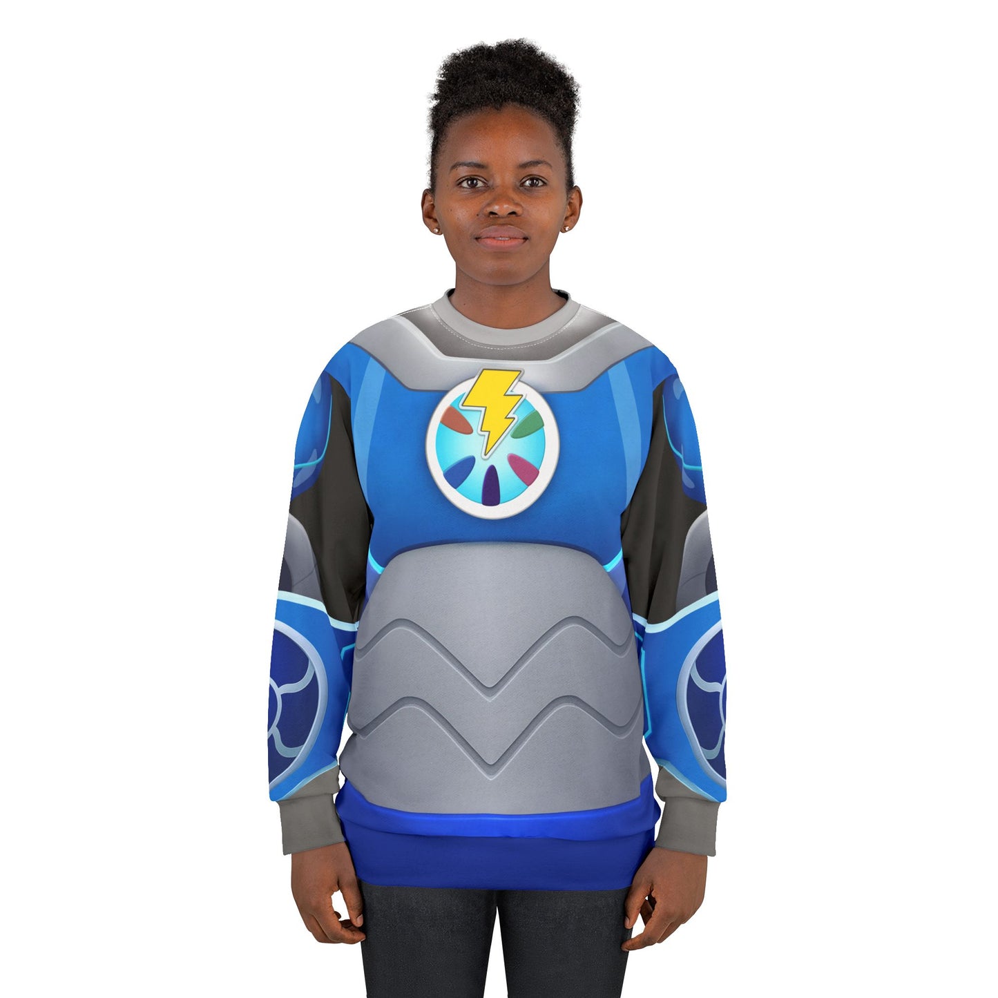 Booster Robo Suit Long Sleeve Cosplay, RoboGobo Inspired Character Costume