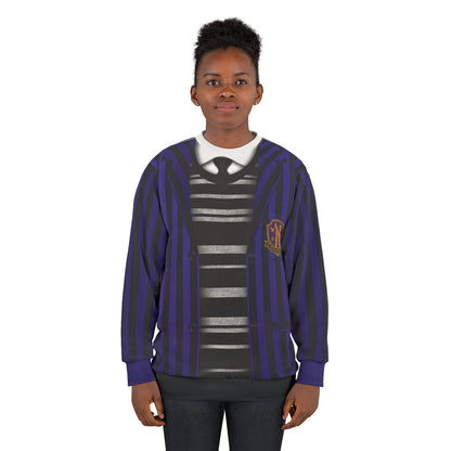 Addams Son Long Sleeve Shirt, Halloween Comedy Movies Costume