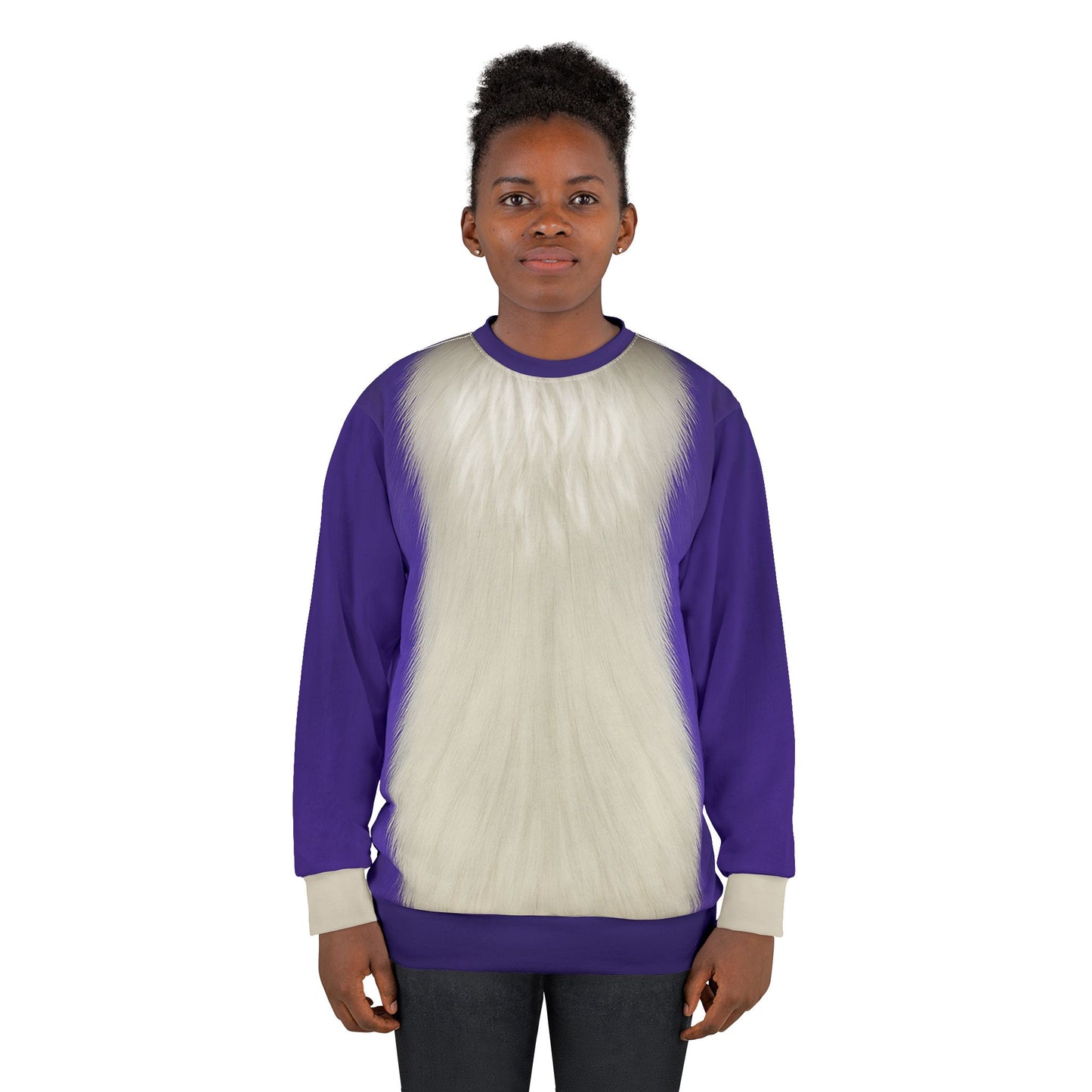 Hopper Purple Bunny Long Sleeve Cosplay, RoboGobo Inspired Character Costume