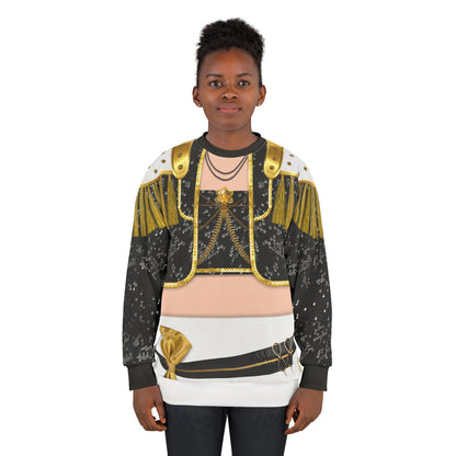 Kpop Black Gold Long Sleeve Cosplay, K-Pop IdoI Girl Group Inspired Cosplay Costume