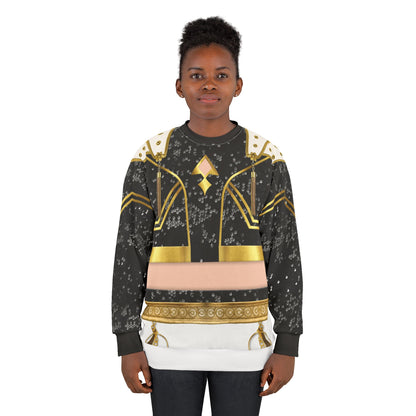Golden Black K-Pop Long Sleeve Cosplay, Kpop IdoI Girl Group Inspired Cosplay Costume