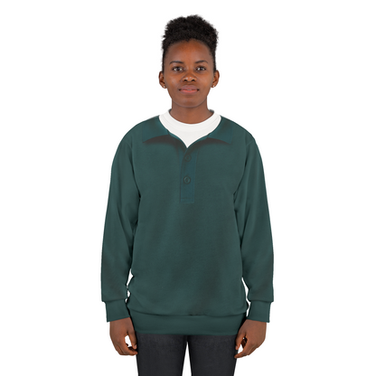 Roman Russo Green Long Sleeve Cosplay, Wizards Beyond Waverly Place Costume