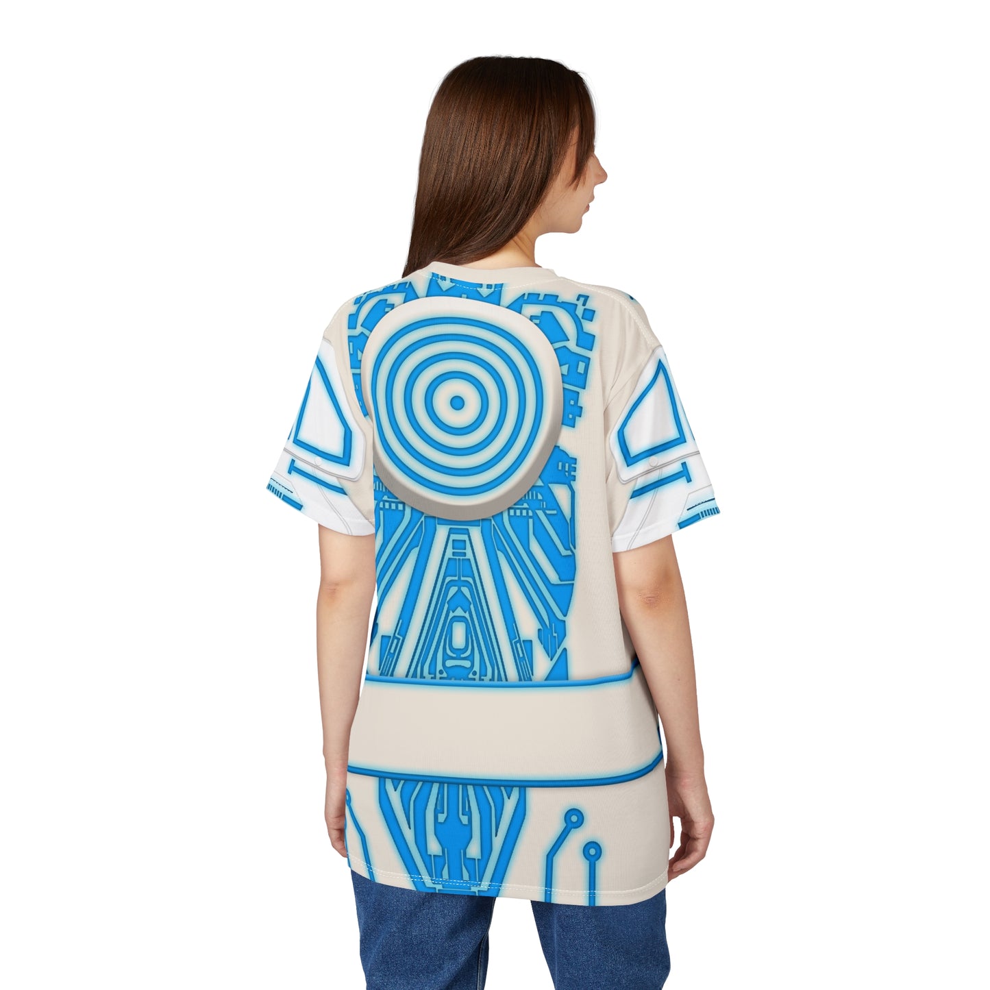 Alan Bradley Shirt, Tron 1982 Character Inspired Costume