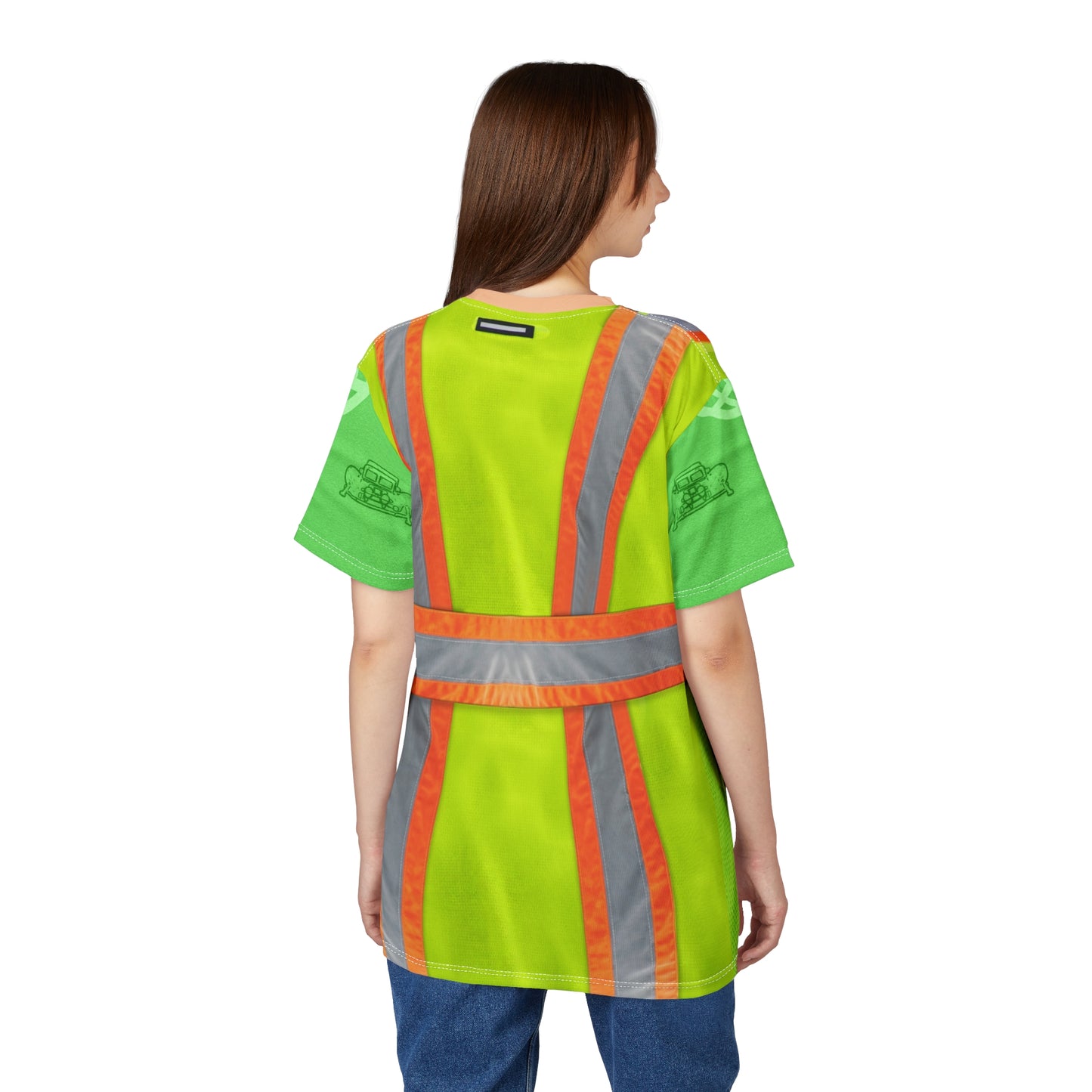 Disney Parking Green Vest Shirt, Disney Cast Member Costume