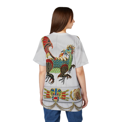 King of Rock Chinese Dragon Shirt, Rock and Roll Legend Singer Inspired Costume
