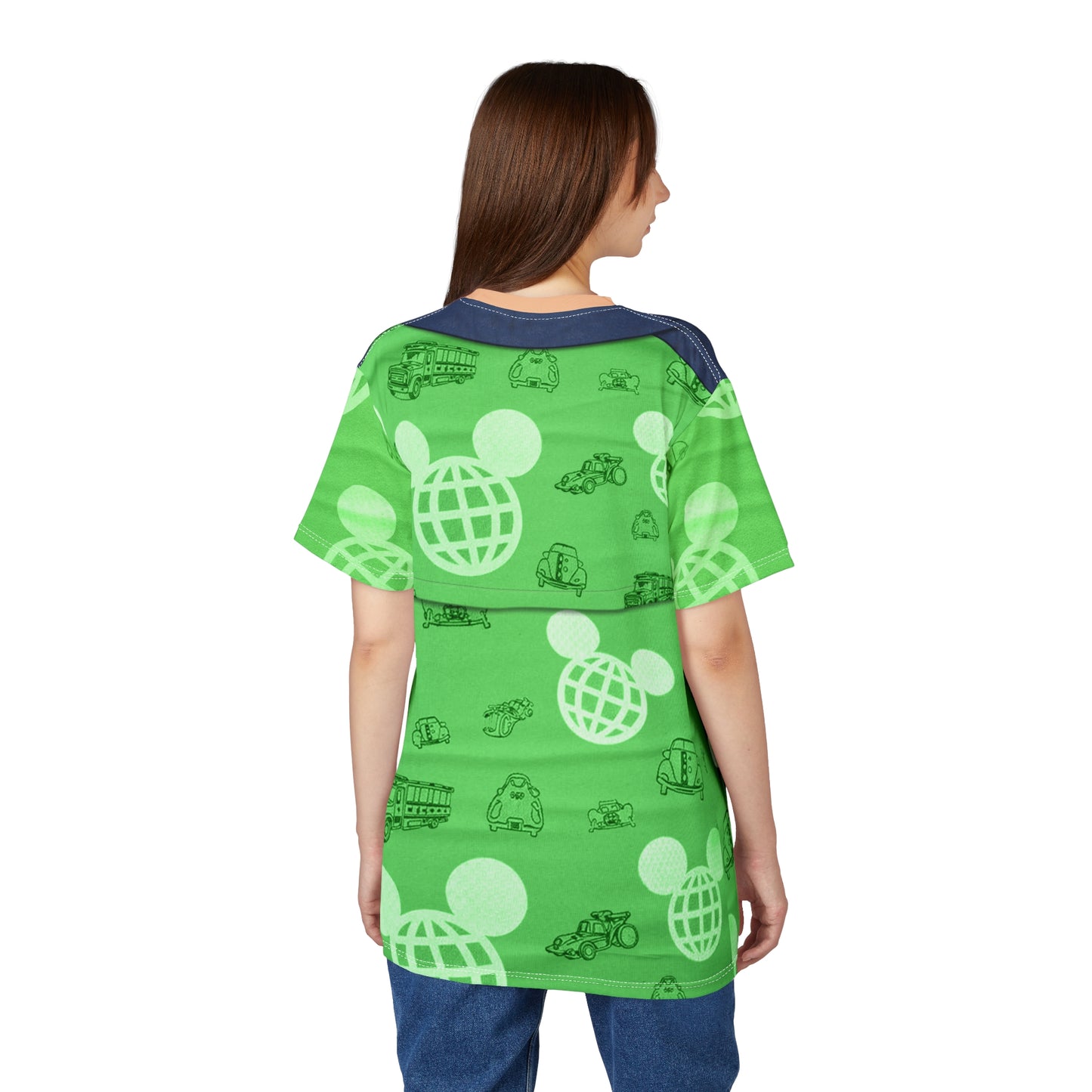Disney Parking Cast Member Green Shirt, Disney Cast Member Costume