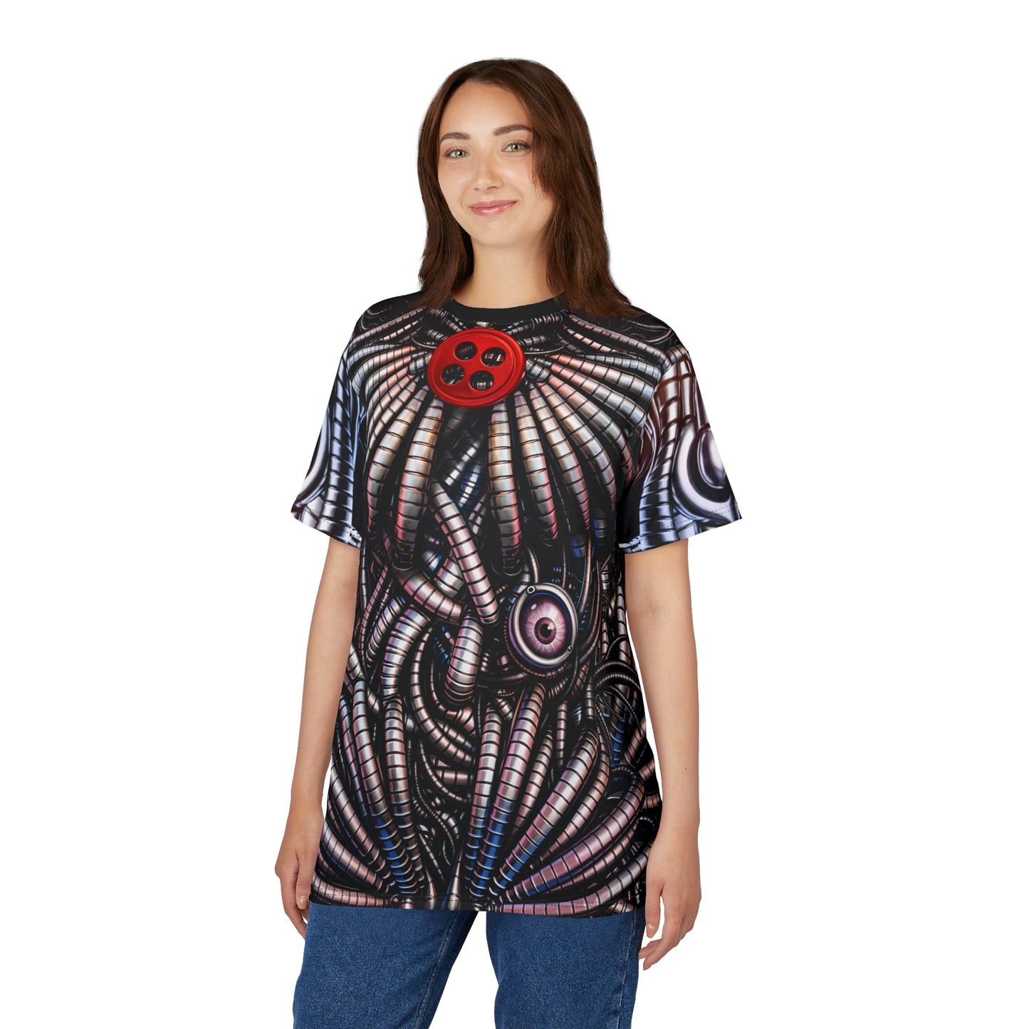 Twisted Animatronic Silver Shirt, FNAF Character Inspired Costume