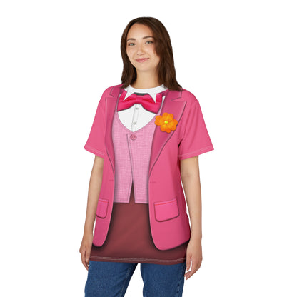 Mr.Big Pink Suit Shirt, Zootopia 2 Character Inspired Costume