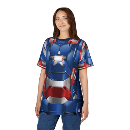 War Machine Shirt, Iron Man 3 Character Inspired Costume