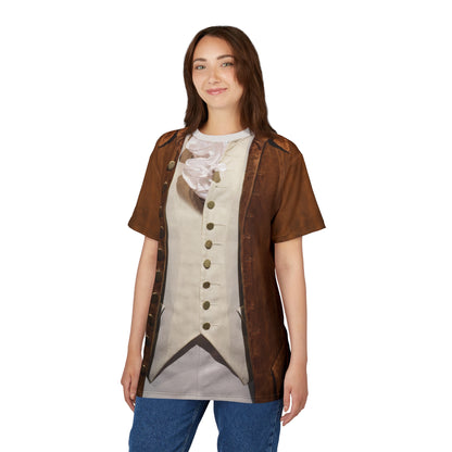 Alexander Military Brown Shirt, Hamilton Musical Costume