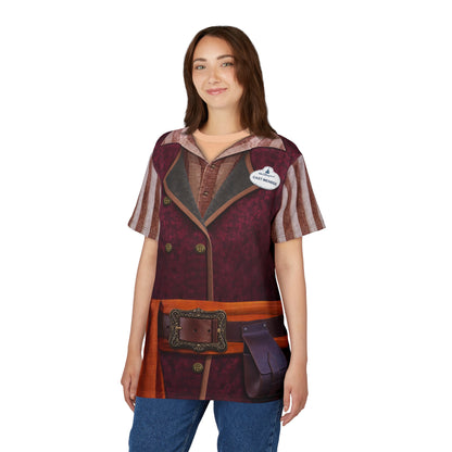Pirates of the Caribbean Cast Member Shirt, Disney Cast Member Costume