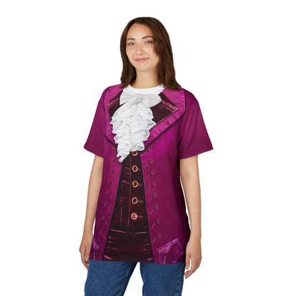 Marquis de Lafayette Purple Shirt, Hamilton Musical Costume