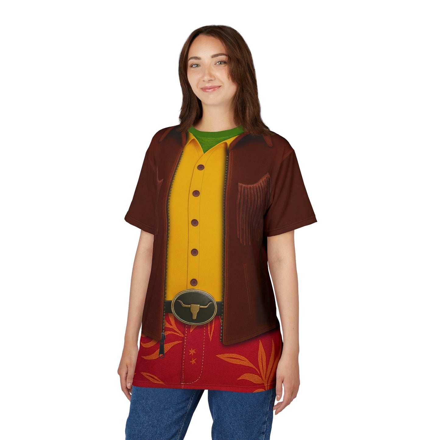 Jesús Green Lizard Shirt, Zootopia 2 Character Inspired Costume