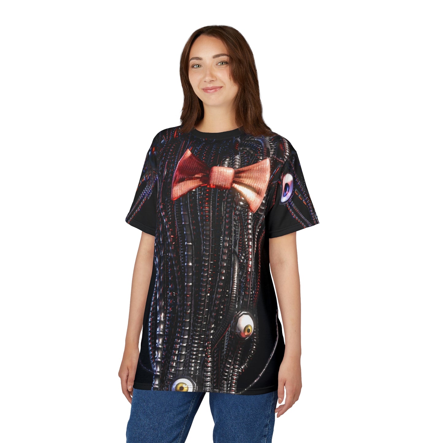 Freddy Bear Animatronic Rust Shirt, FNAF Character Inspired Costume