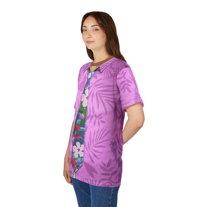 Nick Wilde Pink Hawaiian Shirt, Zootopia 2 Character Inspired Costume
