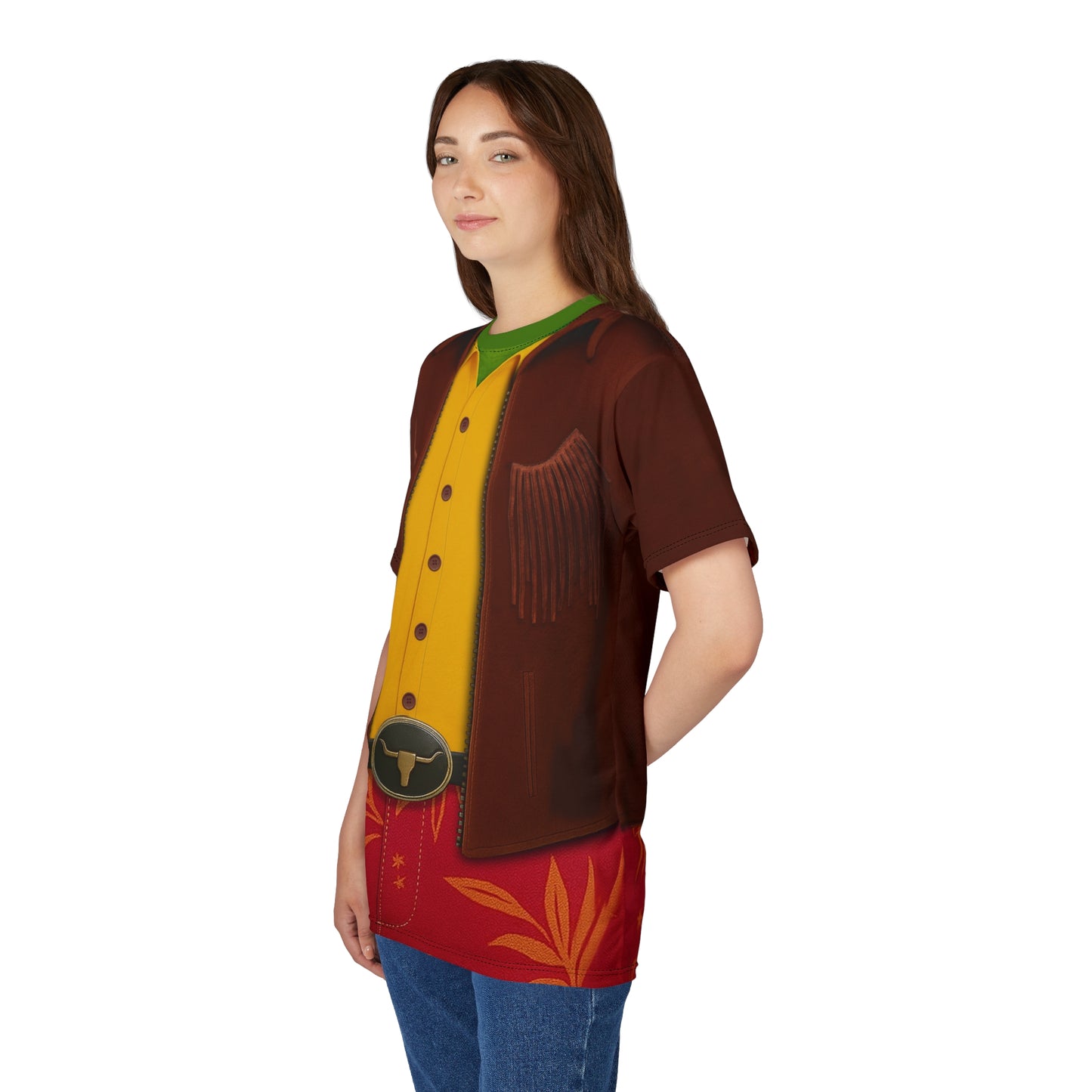 Jesús Green Lizard Shirt, Zootopia 2 Character Inspired Costume