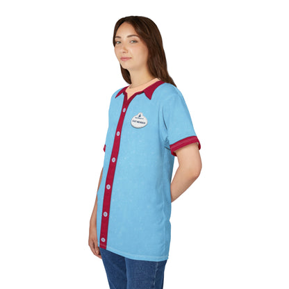 Main Street USA Uniform Shirt, Disney Cast Member Costume